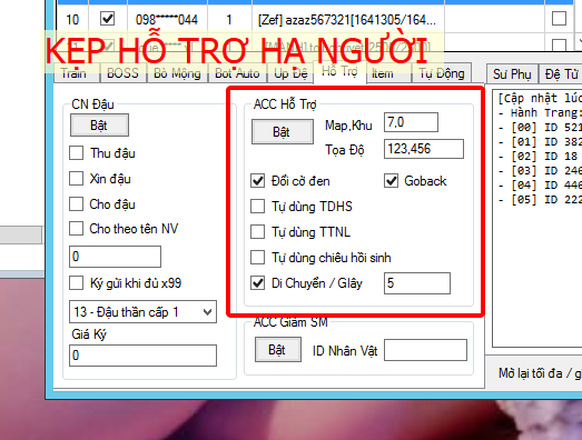 Kẹp hỗ trợ hạ người